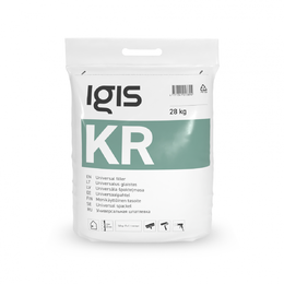 Universalus polimerinis glaistas IGIS KR, vidaus darbams, iki 2 mm., 28 Kg.