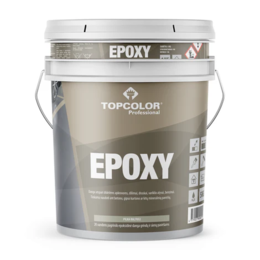 Epoksidiniai dažai grindims ir sienoms TOPCOLOR Epoxy, 5 Kg.