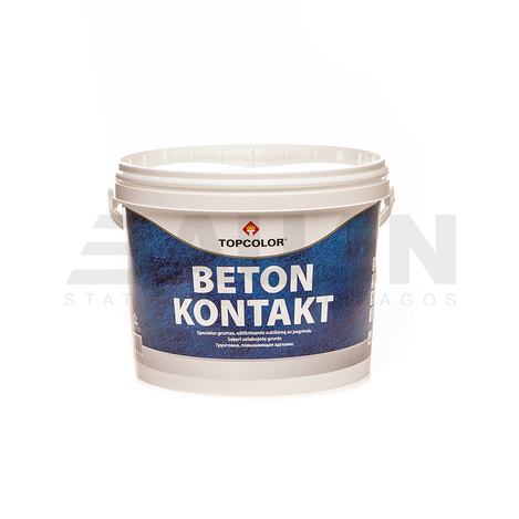 Gruntai | Sukibimą gerinantis gruntas TOPCOLOR Beton Kontakt 4,5 kg.