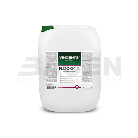 Plastifikatoriai | Plastifikatorius šildomoms grindims Vincents Polyline Floormix 10l