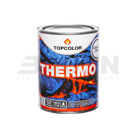 Dažai | Karščiui atsparūs dažai TOPCOLOR Thermo, 1 L