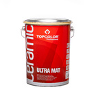 Padidinto matiškumo lateksiniai dažai vidaus darbams TOPCOLOR Ceramic Ultra Mat, balta (A bazė), 5 L