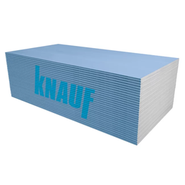 GKFI KNAUF Blue impregnuota, priešgaisrinė, atspari smūgiams plokštė 2600x1200x12.5 (3.12m2)